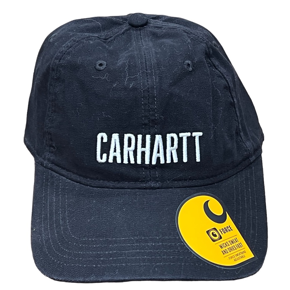 Carhartt Canvas Block Logo Hat NWT!